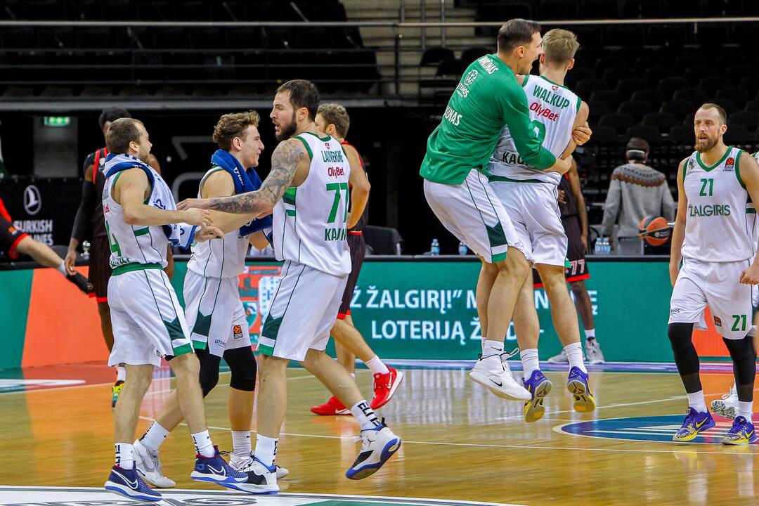 Eurolyga: „Žalgiris“ – „Olympiakos“ 81:79