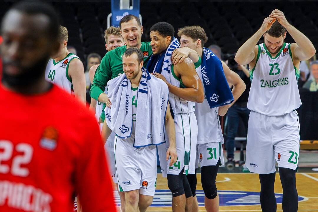 Eurolyga: „Žalgiris“ – „Olympiakos“ 81:79