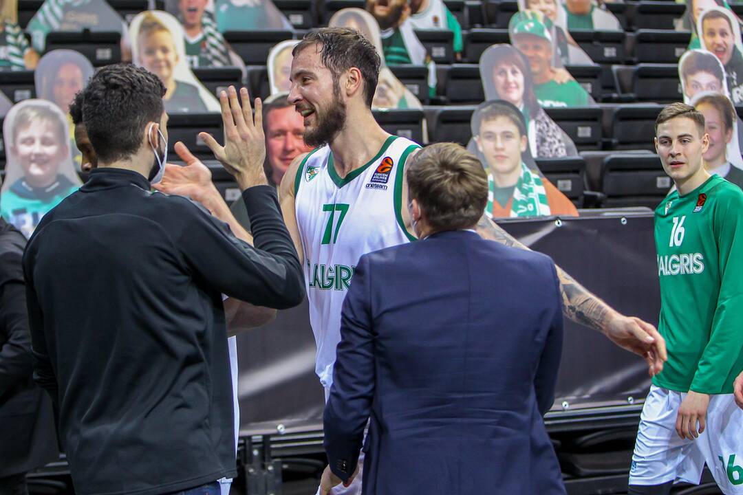 Eurolyga: „Žalgiris“ – „Olympiakos“ 81:79