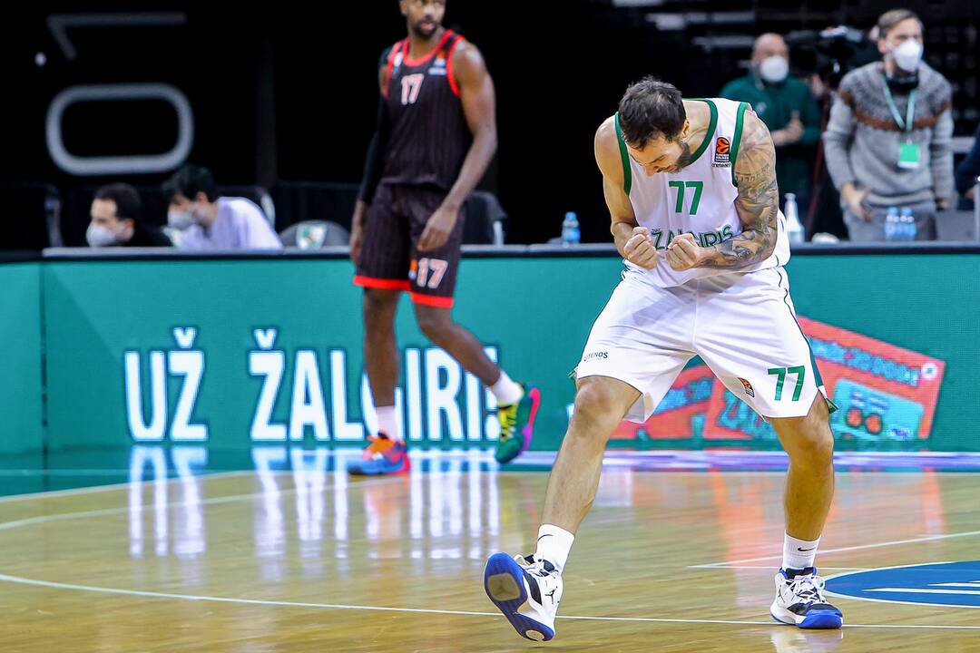 Eurolyga: „Žalgiris“ – „Olympiakos“ 81:79