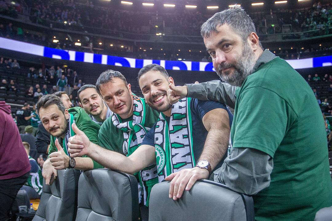 Eurolyga: „Žalgiris“ – „Panathinaikos“ 82:69