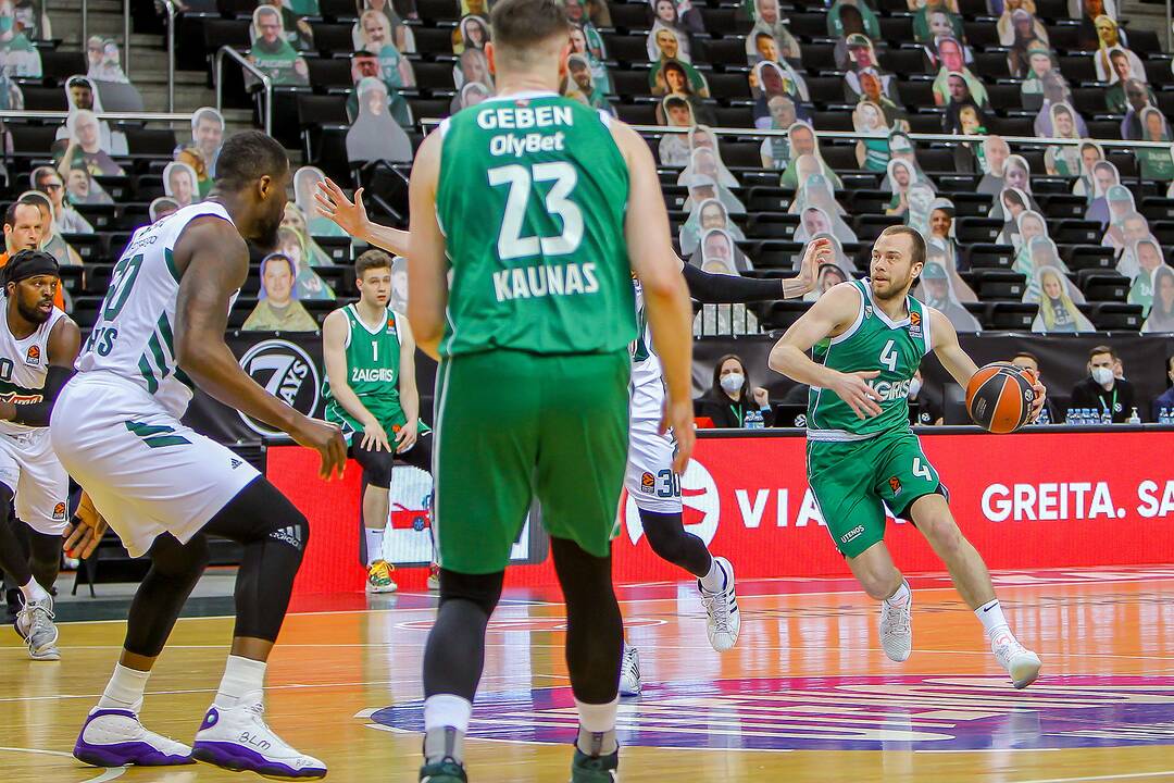 Eurolyga: „Žalgiris“ – „Panathinaikos“ 93:78
