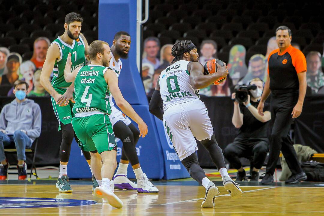 Eurolyga: „Žalgiris“ – „Panathinaikos“ 93:78