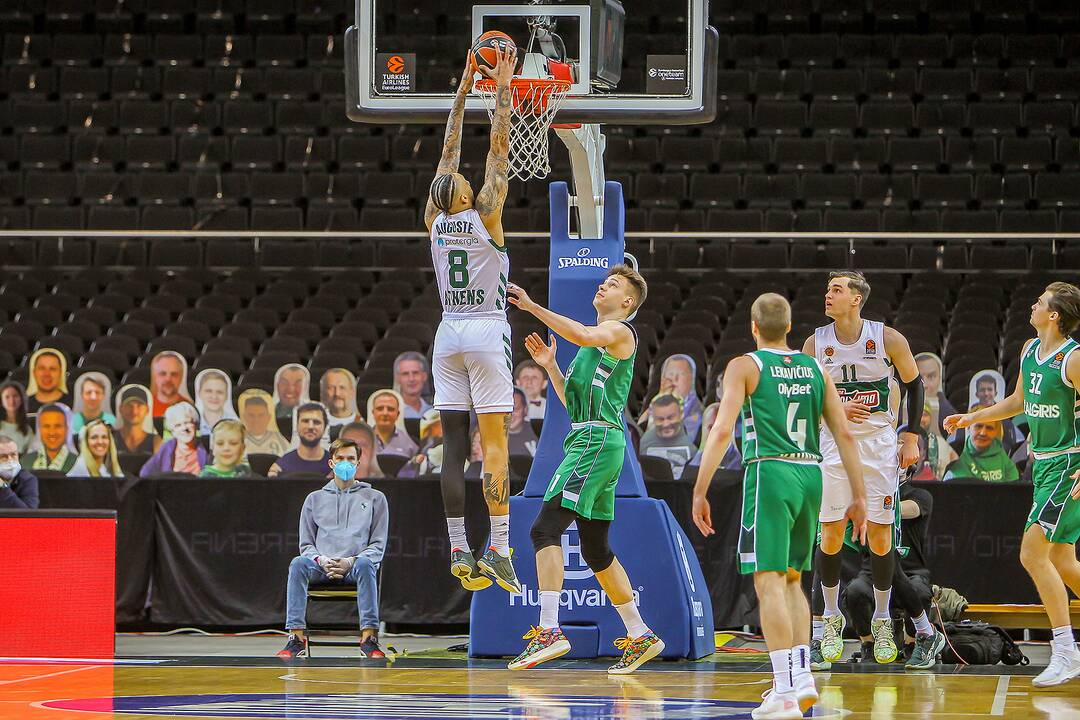 Eurolyga: „Žalgiris“ – „Panathinaikos“ 93:78