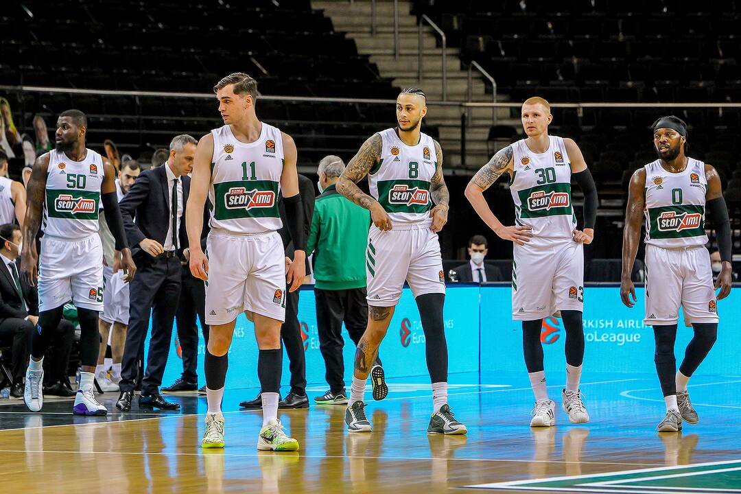 Eurolyga: „Žalgiris“ – „Panathinaikos“ 93:78