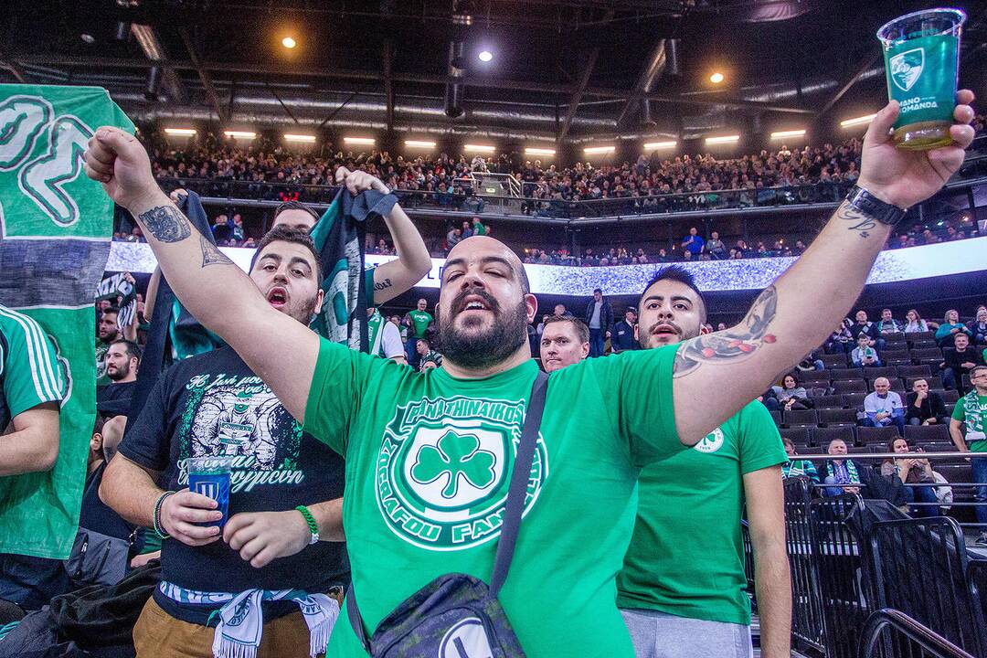 Eurolyga: „Žalgiris“ – „Panathinaikos“ 82:69