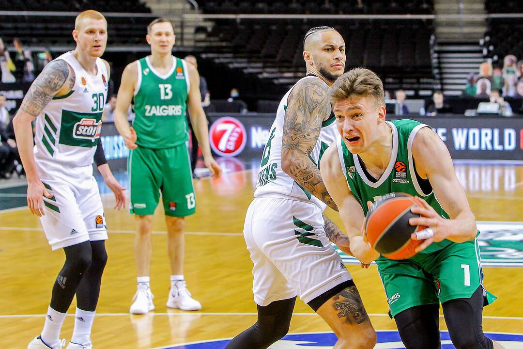 Eurolyga: „Žalgiris“ – „Panathinaikos“ 93:78