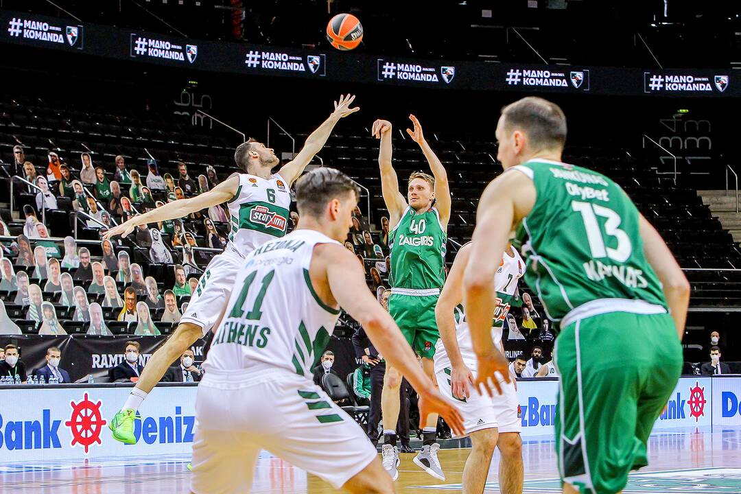 Eurolyga: „Žalgiris“ – „Panathinaikos“ 93:78