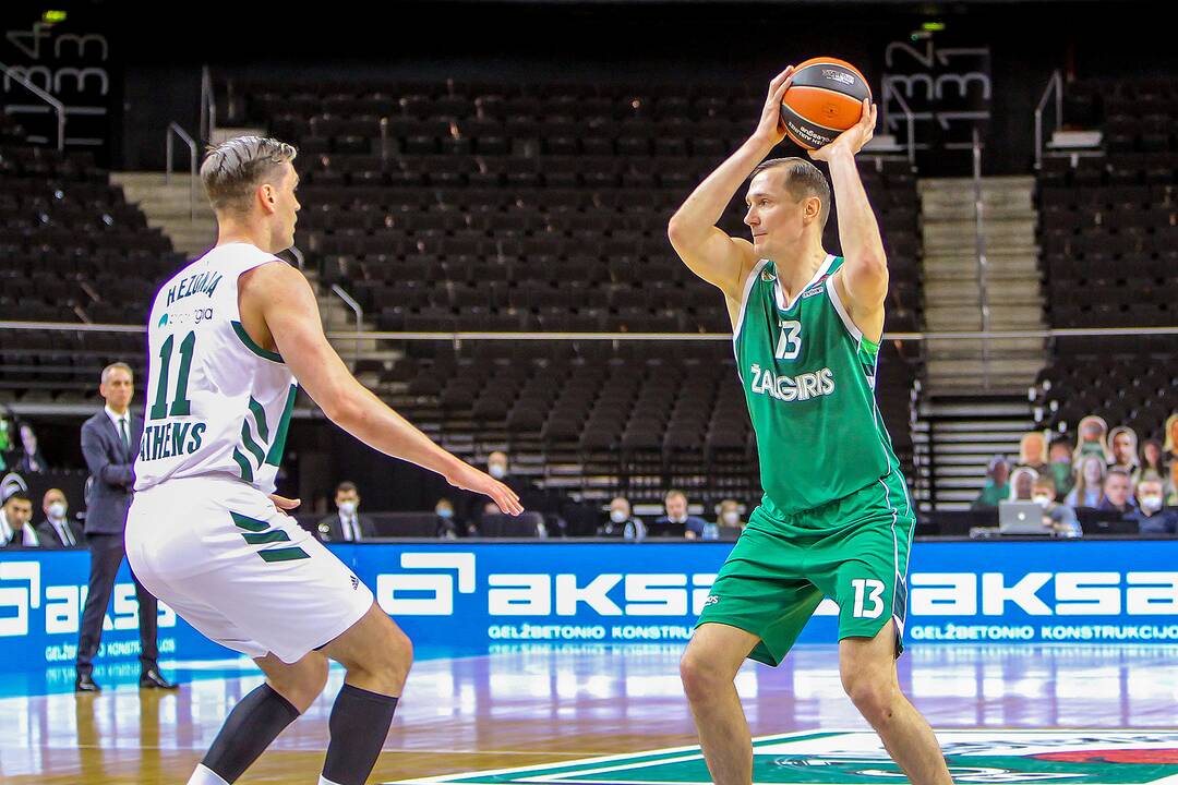 Eurolyga: „Žalgiris“ – „Panathinaikos“ 93:78