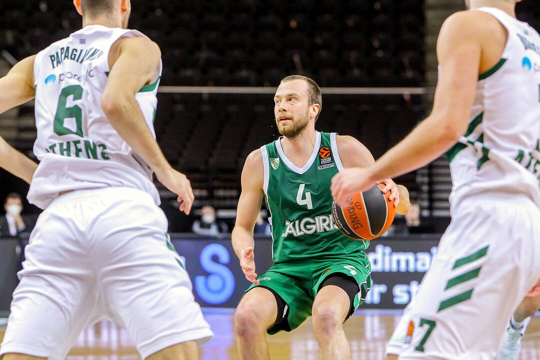 Eurolyga: „Žalgiris“ – „Panathinaikos“ 93:78