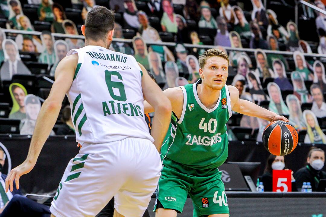 Eurolyga: „Žalgiris“ – „Panathinaikos“ 93:78