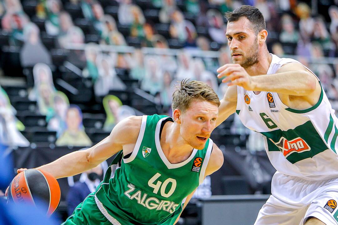 Eurolyga: „Žalgiris“ – „Panathinaikos“ 93:78