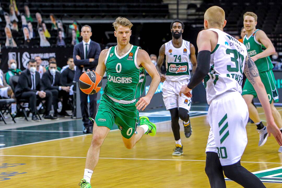 Eurolyga: „Žalgiris“ – „Panathinaikos“ 93:78