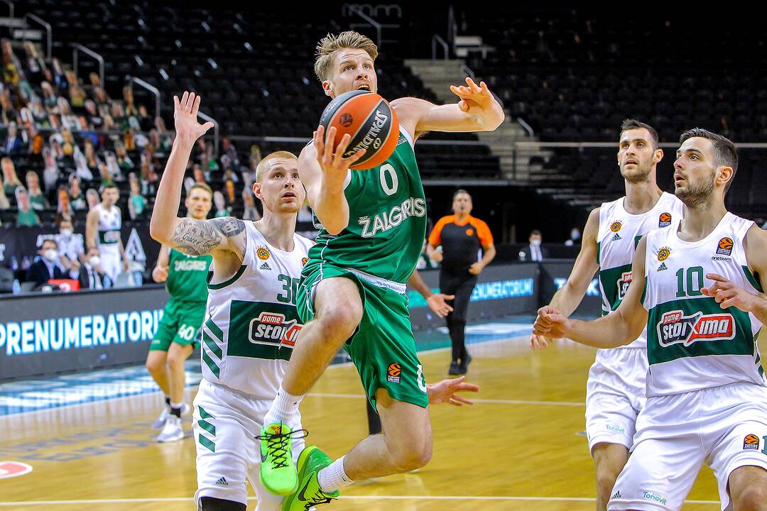 Eurolyga: „Žalgiris“ – „Panathinaikos“ 93:78