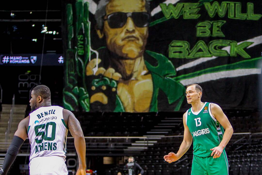Eurolyga: „Žalgiris“ – „Panathinaikos“ 93:78