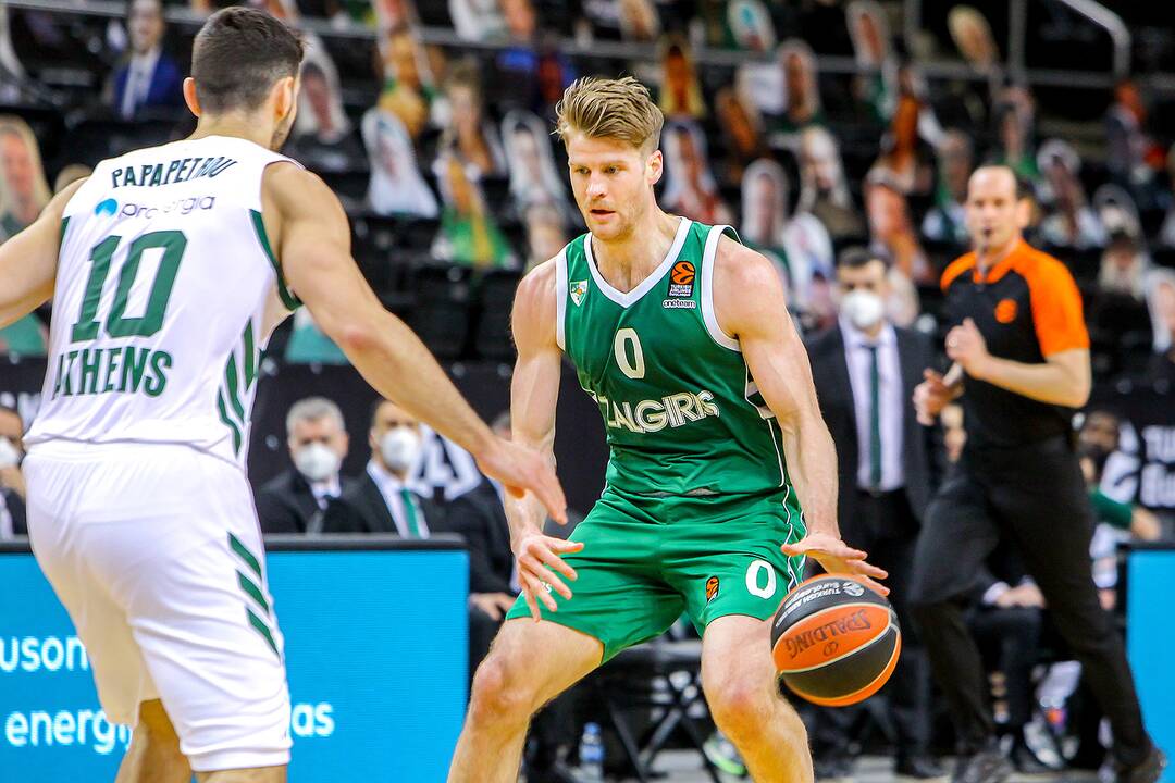 Eurolyga: „Žalgiris“ – „Panathinaikos“ 93:78