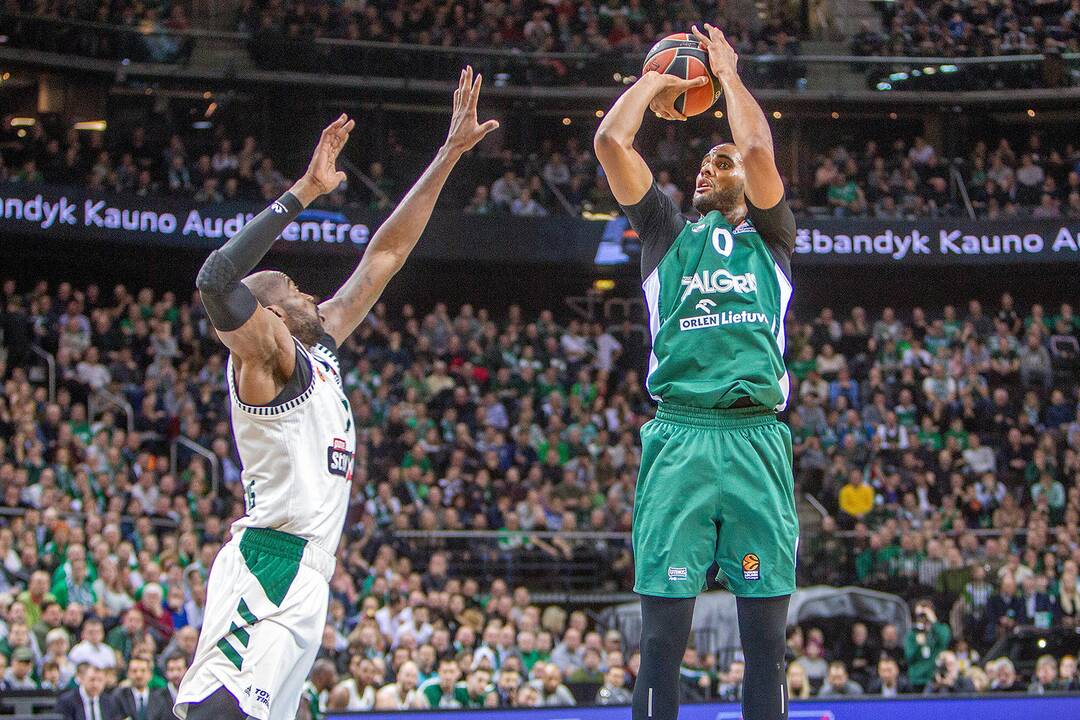 Eurolyga: „Žalgiris“ – „Panathinaikos“ 82:69