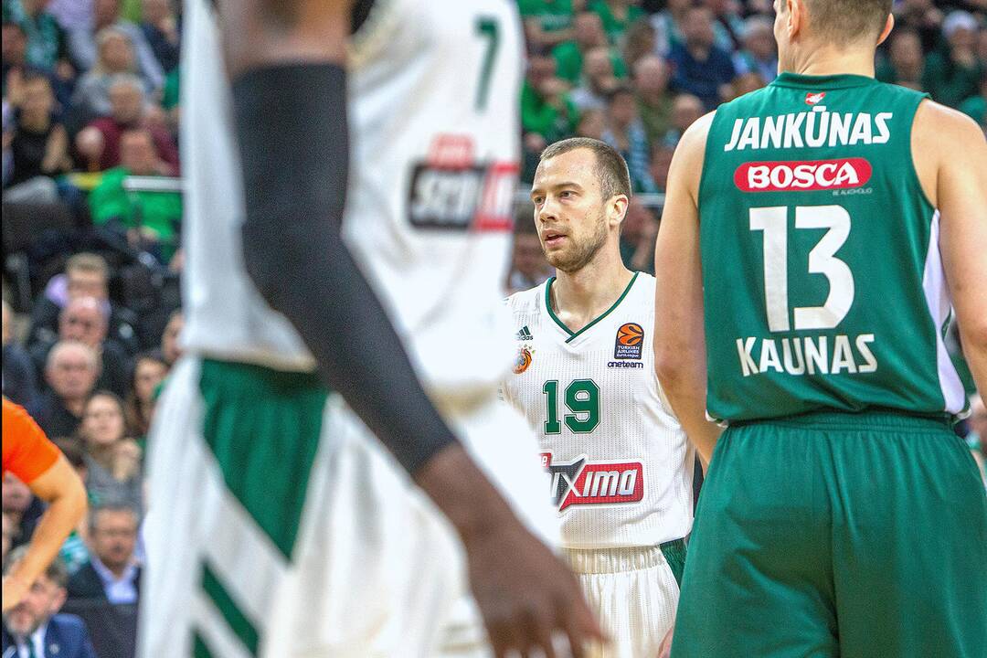 Eurolyga: „Žalgiris“ – „Panathinaikos“ 82:69