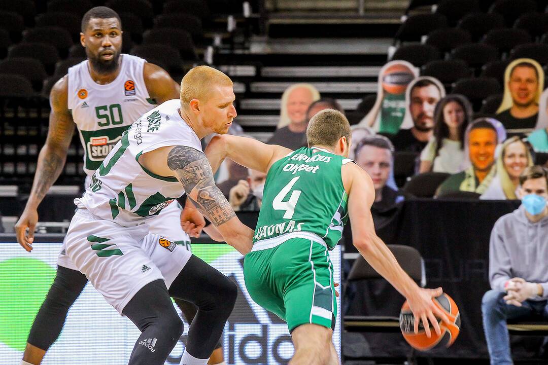 Eurolyga: „Žalgiris“ – „Panathinaikos“ 93:78