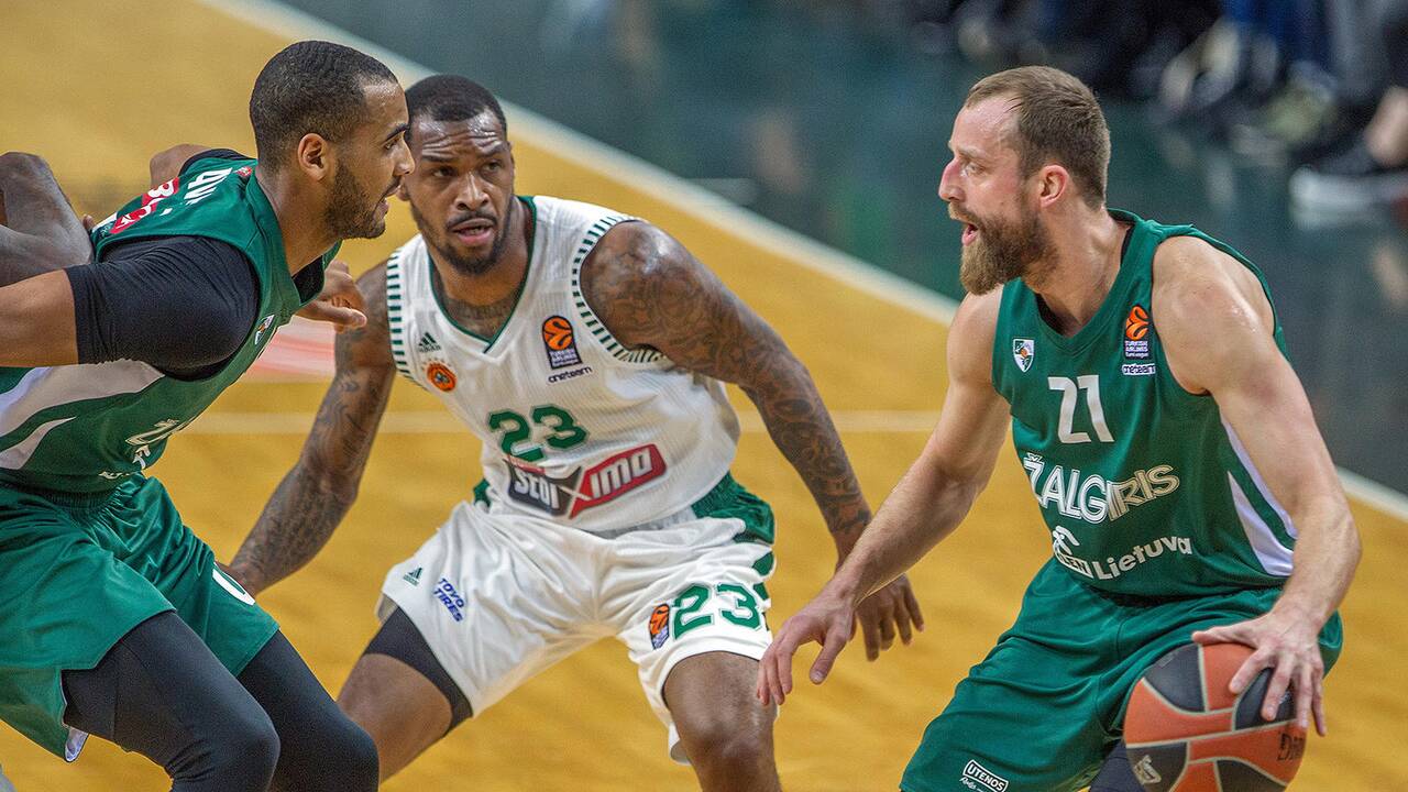 Eurolyga: „Žalgiris“ – „Panathinaikos“ 82:69
