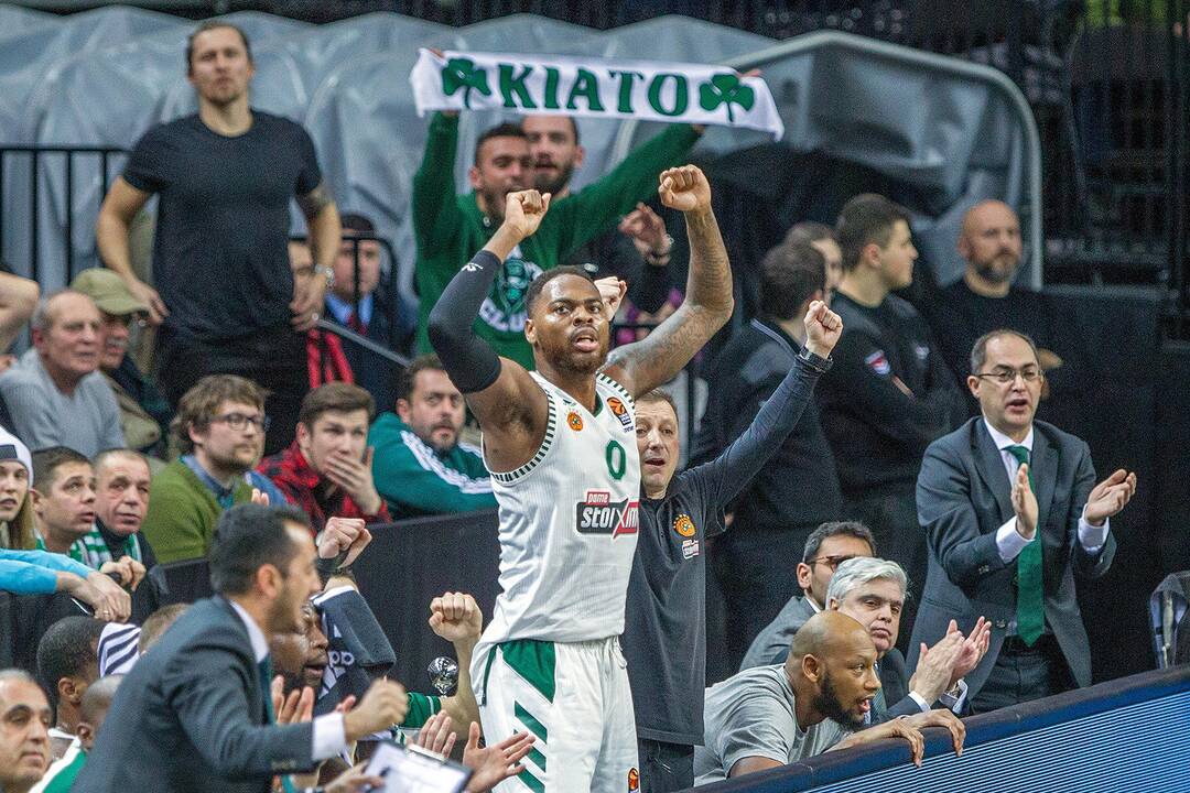 Eurolyga: „Žalgiris“ – „Panathinaikos“ 82:69