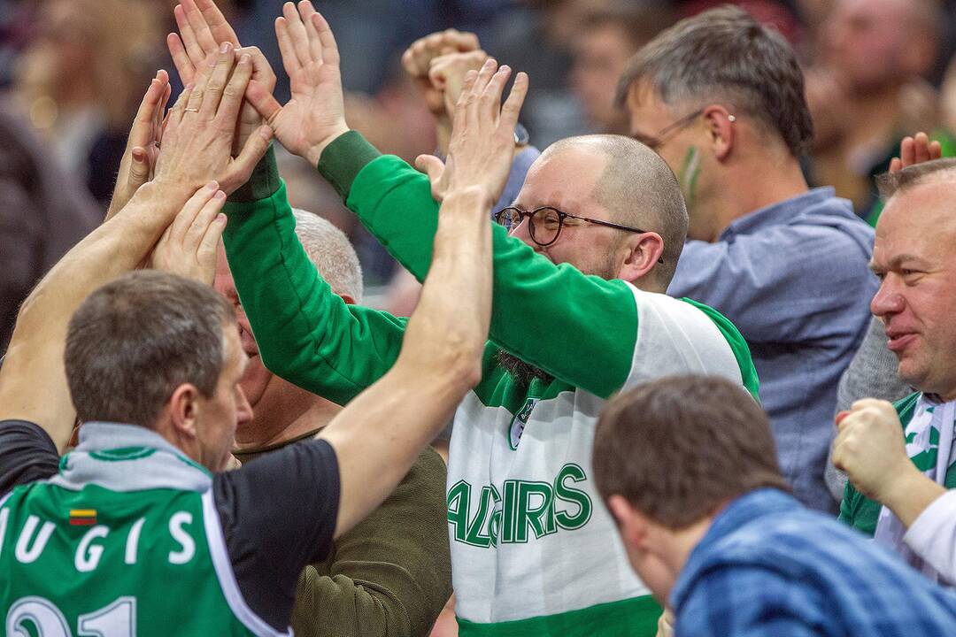Eurolyga: „Žalgiris“ – „Panathinaikos“ 82:69