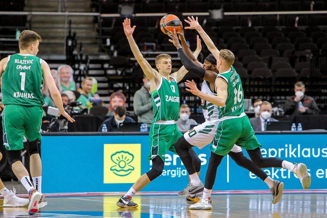 Eurolyga: „Žalgiris“ – „Panathinaikos“ 93:78