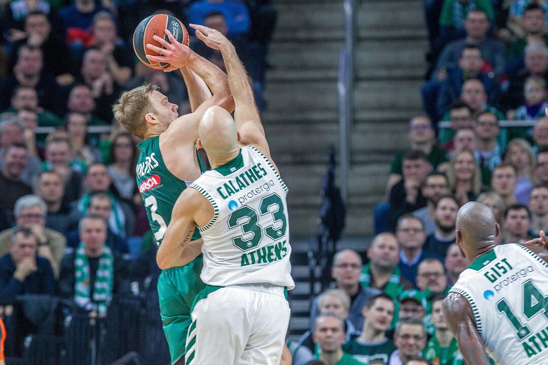 Eurolyga: „Žalgiris“ – „Panathinaikos“ 82:69