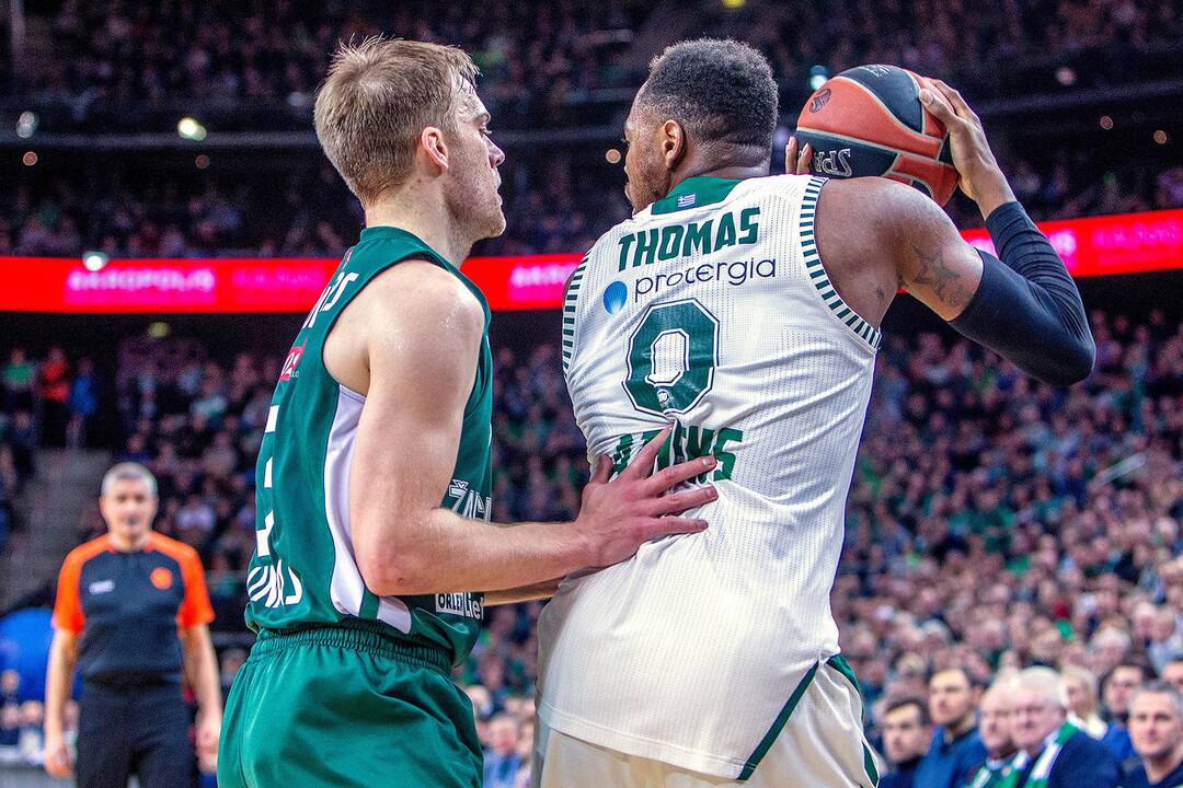 Eurolyga: „Žalgiris“ – „Panathinaikos“ 82:69