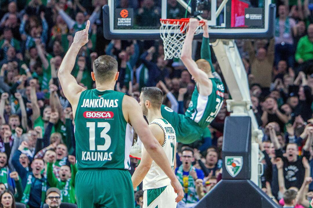 Eurolyga: „Žalgiris“ – „Panathinaikos“ 82:69