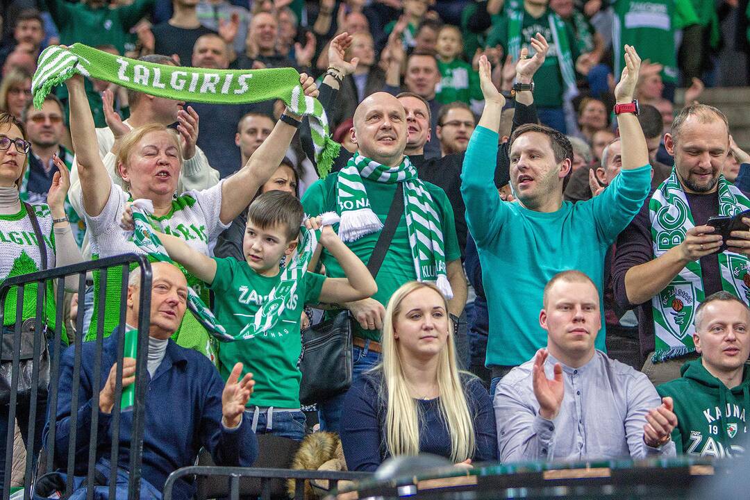Eurolyga: „Žalgiris“ – „Panathinaikos“ 82:69