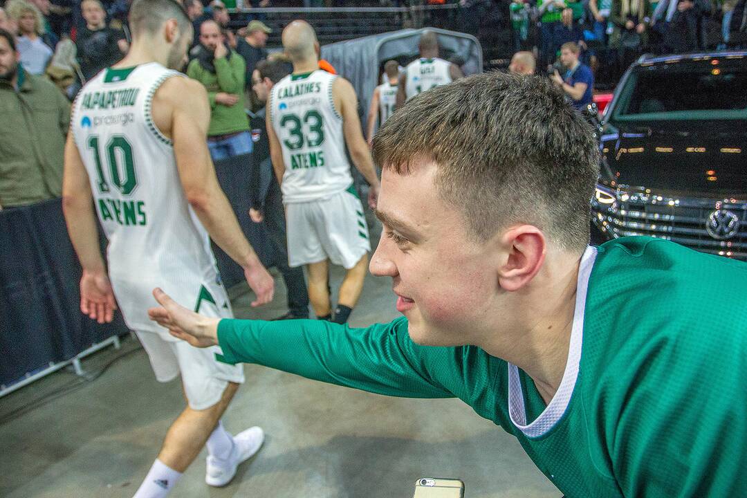 Eurolyga: „Žalgiris“ – „Panathinaikos“ 82:69