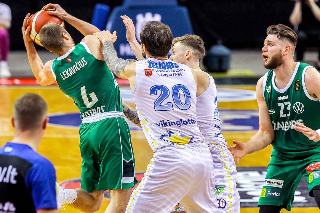LKL: „Žalgiris“ – „Pieno žvaigždės“ 107:83