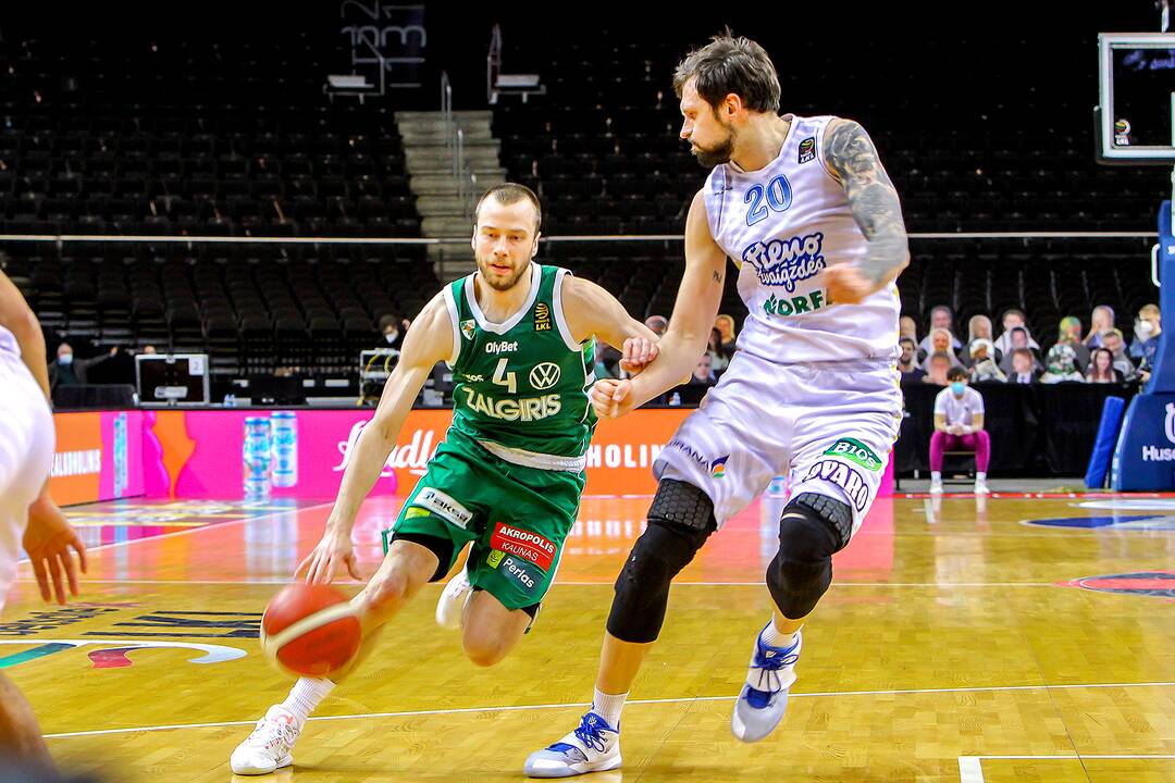 LKL: „Žalgiris“ – „Pieno žvaigždės“ 107:83