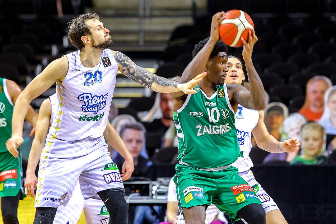 LKL: „Žalgiris“ – „Pieno žvaigždės“ 107:83