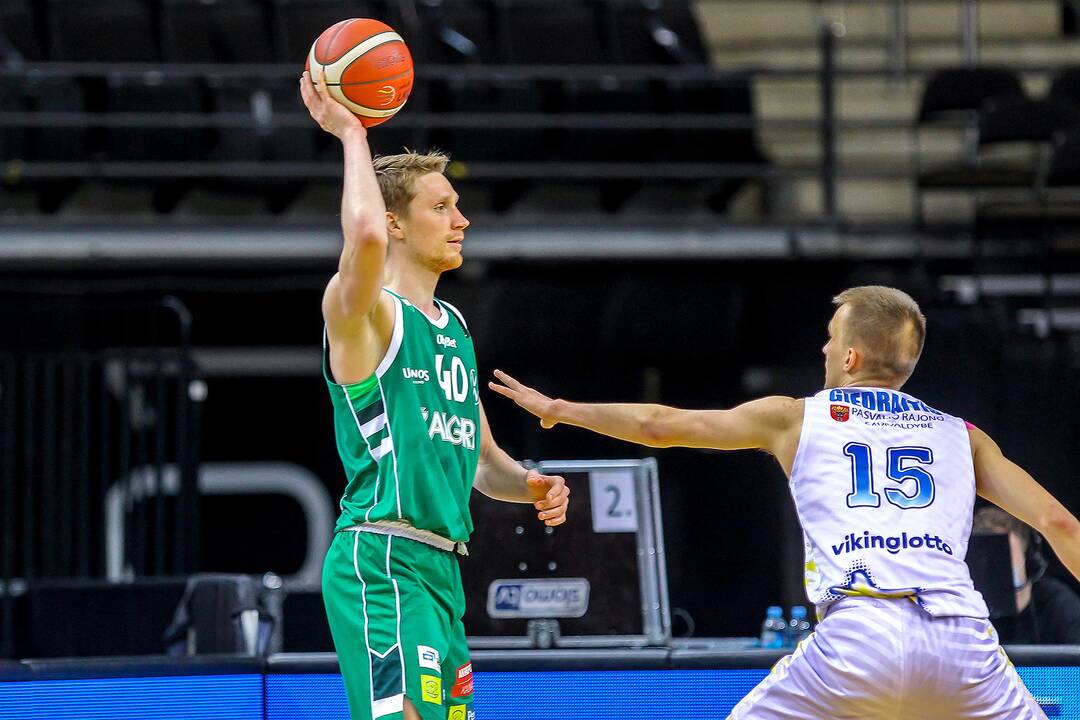LKL: „Žalgiris“ – „Pieno žvaigždės“ 107:83