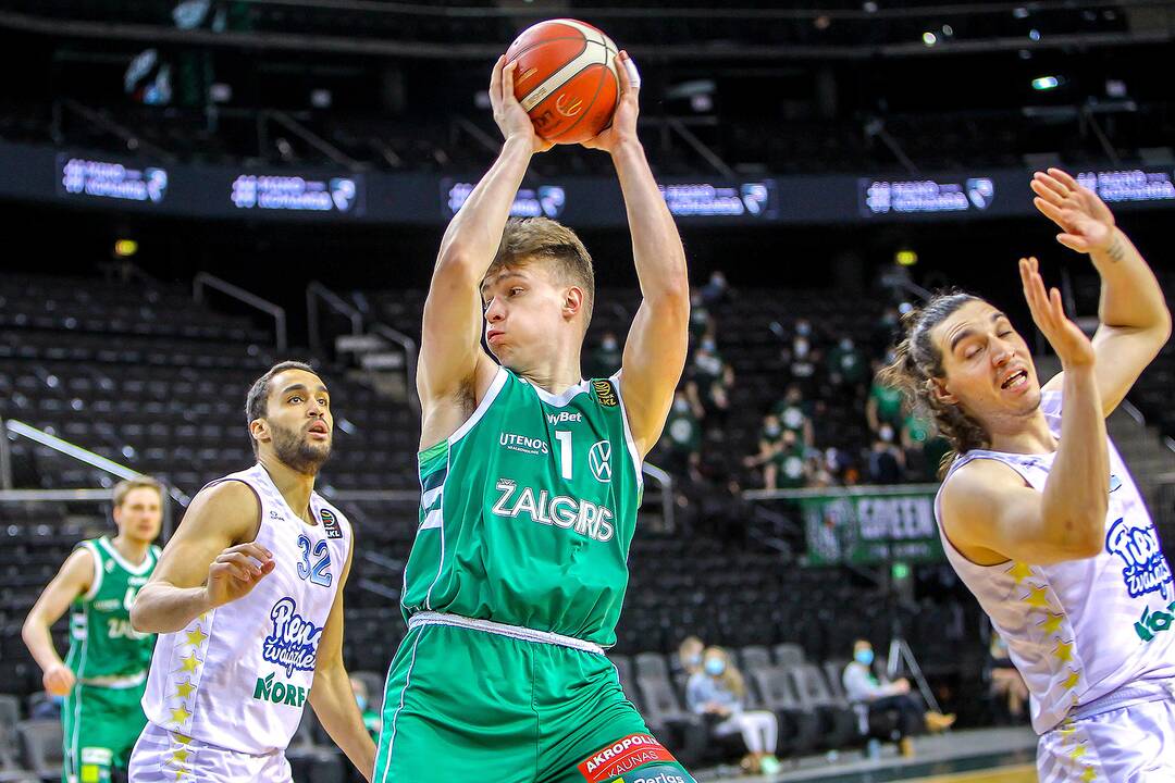 LKL: „Žalgiris“ – „Pieno žvaigždės“ 107:83