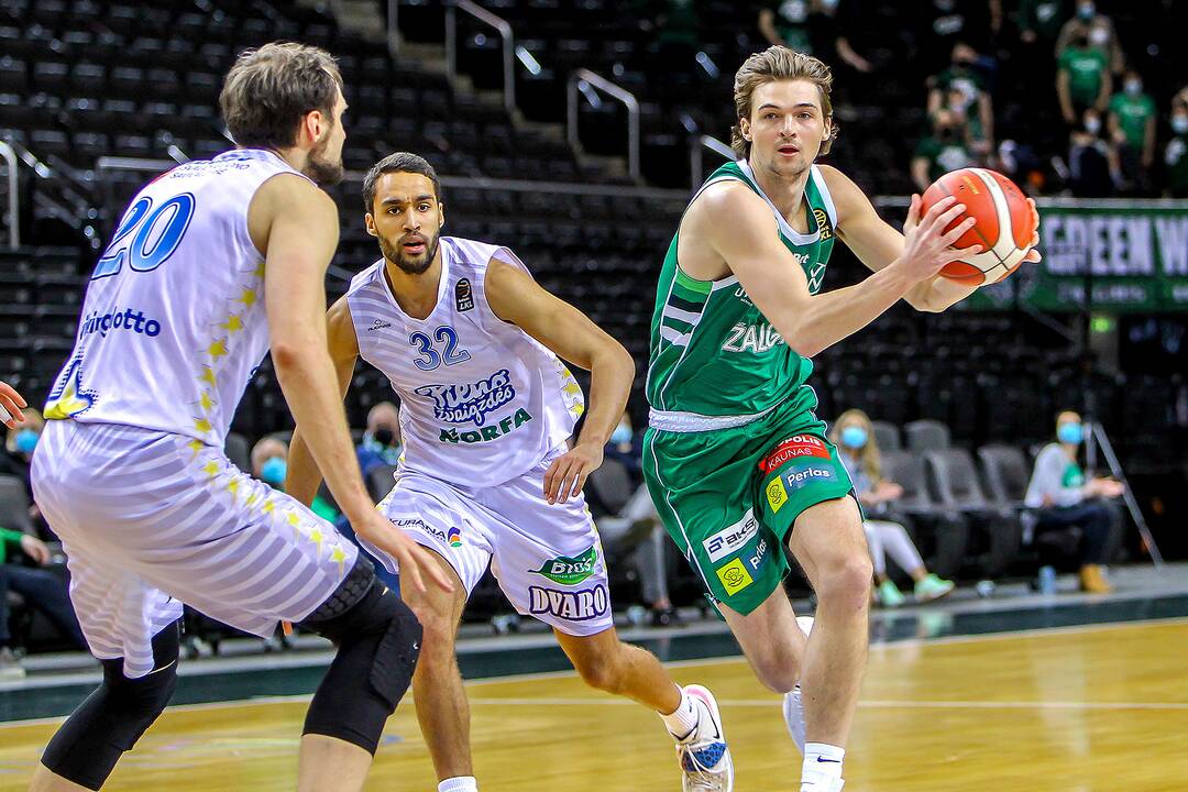 LKL: „Žalgiris“ – „Pieno žvaigždės“ 107:83
