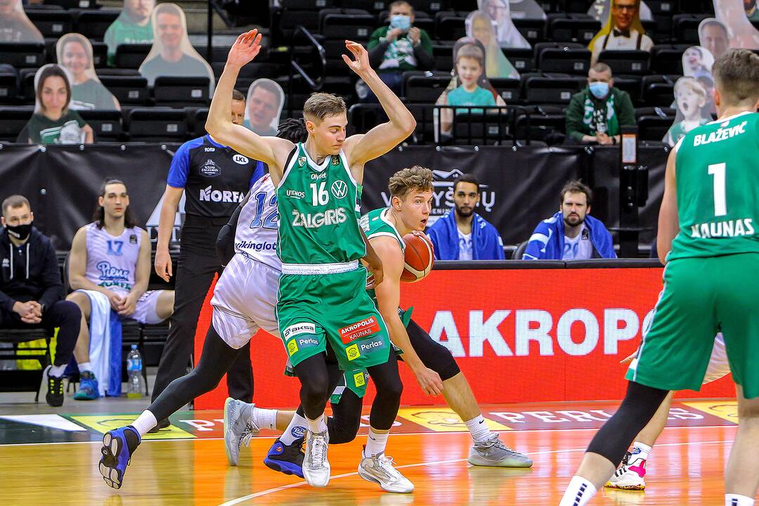 LKL: „Žalgiris“ – „Pieno žvaigždės“ 107:83