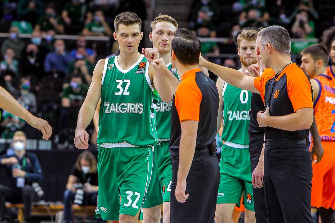 Eurolyga: „Žalgiris“ – „Valencia Basket“ 82:94