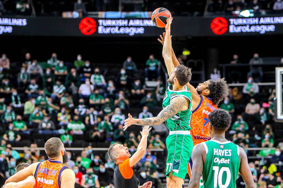 Eurolyga: „Žalgiris“ – „Valencia Basket“ 82:94