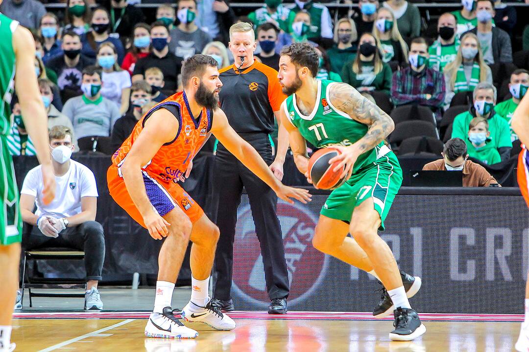 Eurolyga: „Žalgiris“ – „Valencia Basket“ 82:94