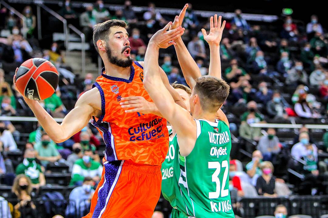 Eurolyga: „Žalgiris“ – „Valencia Basket“ 82:94