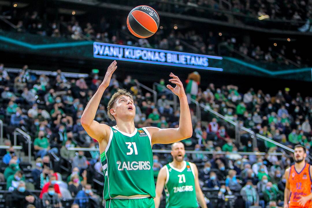 Eurolyga: „Žalgiris“ – „Valencia Basket“ 82:94