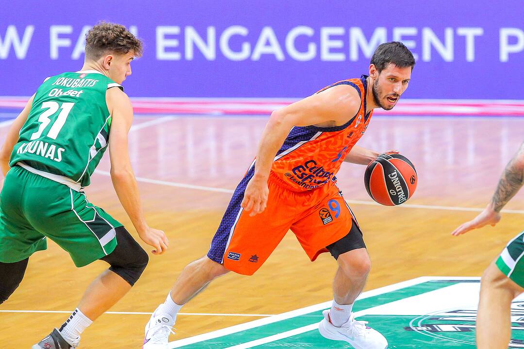 Eurolyga: „Žalgiris“ – „Valencia Basket“ 82:94