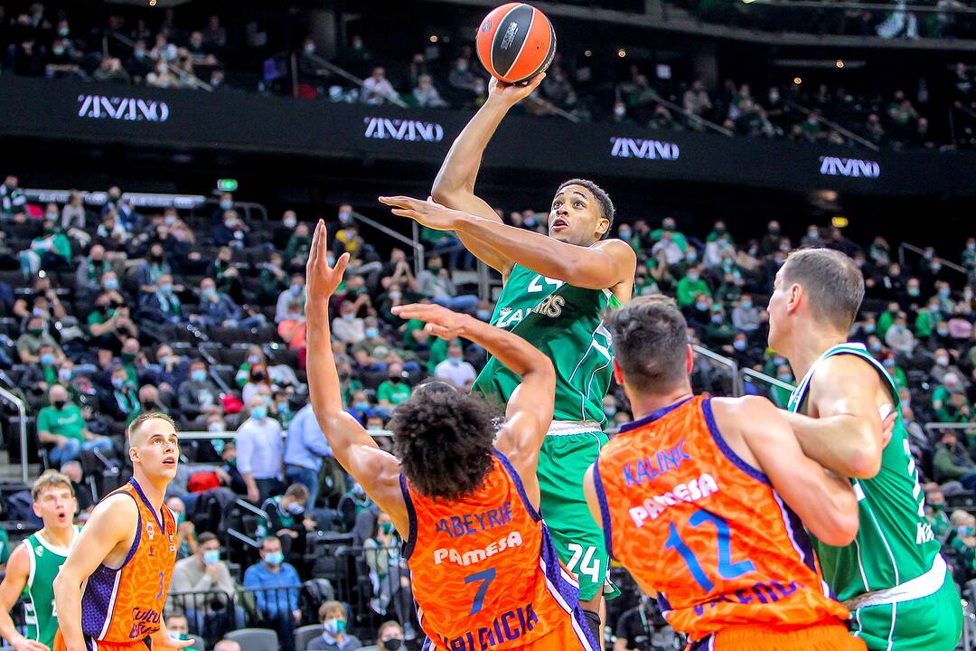 Eurolyga: „Žalgiris“ – „Valencia Basket“ 82:94