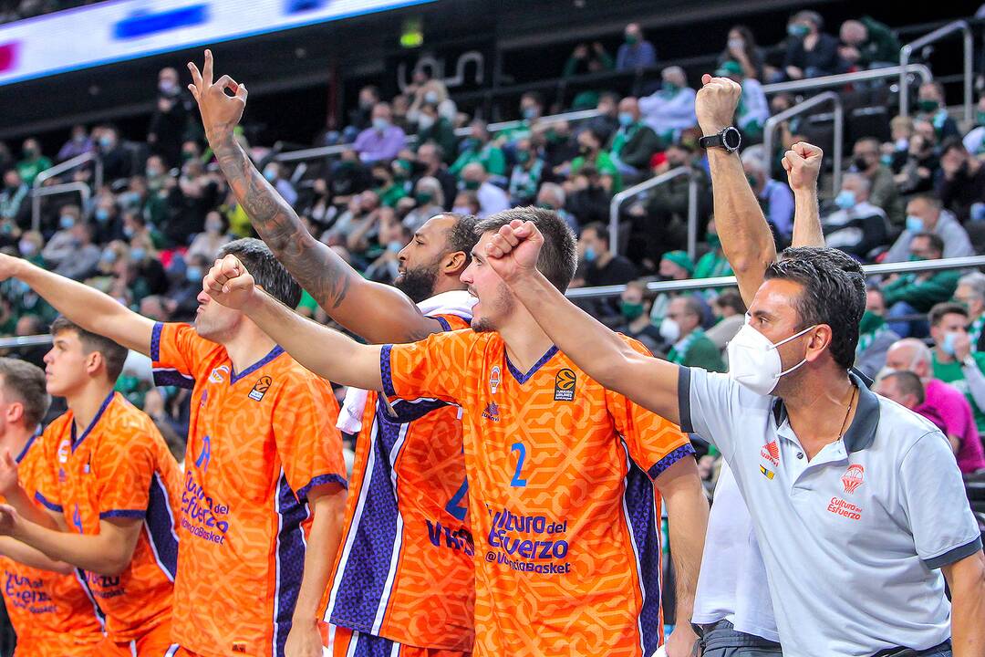 Eurolyga: „Žalgiris“ – „Valencia Basket“ 82:94