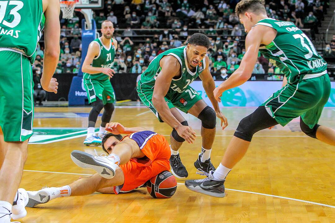 Eurolyga: „Žalgiris“ – „Valencia Basket“ 82:94