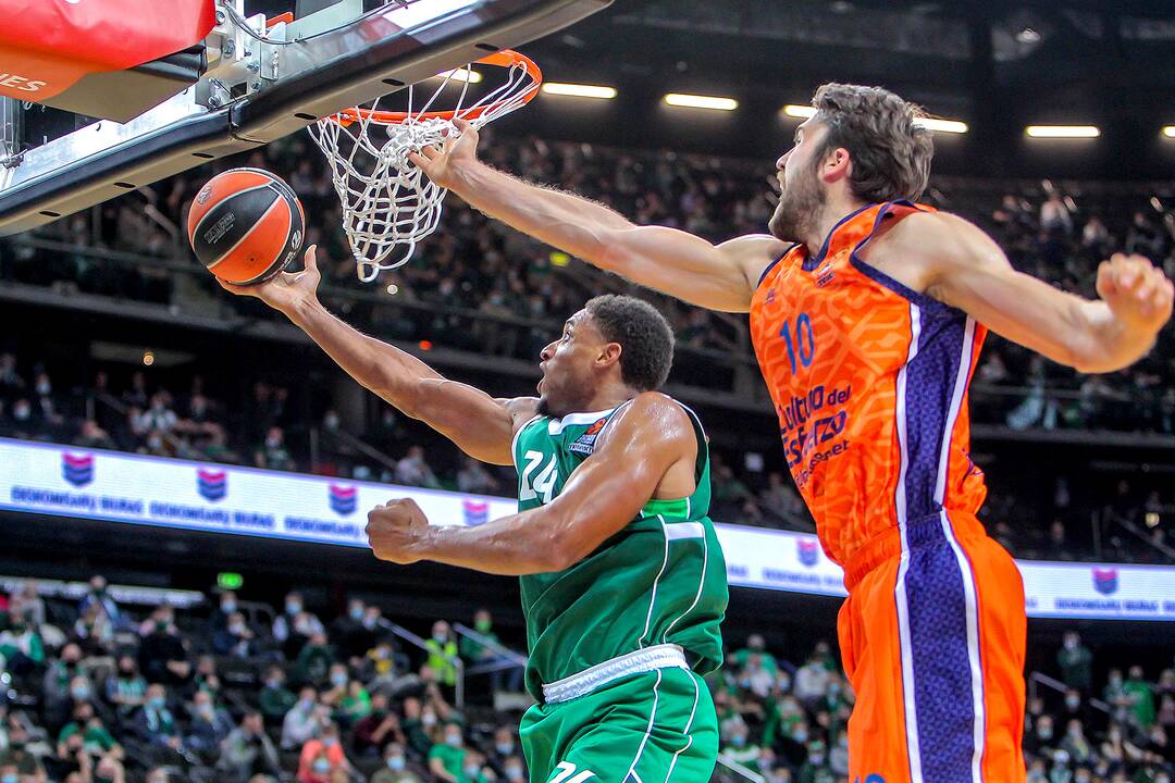 Eurolyga: „Žalgiris“ – „Valencia Basket“ 82:94