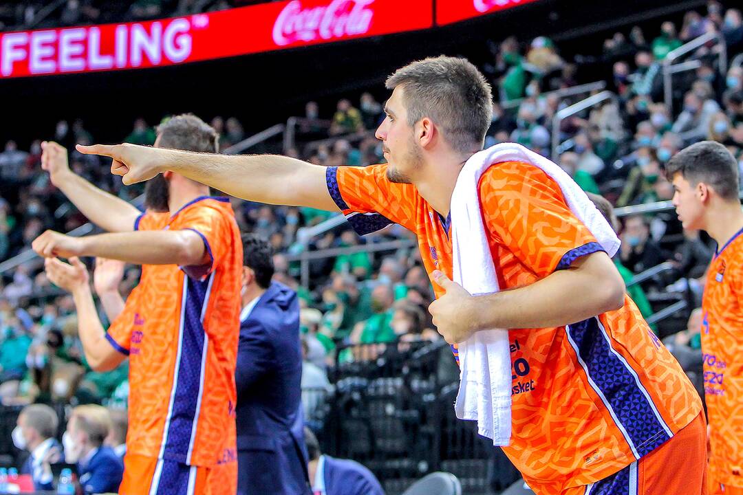 Eurolyga: „Žalgiris“ – „Valencia Basket“ 82:94